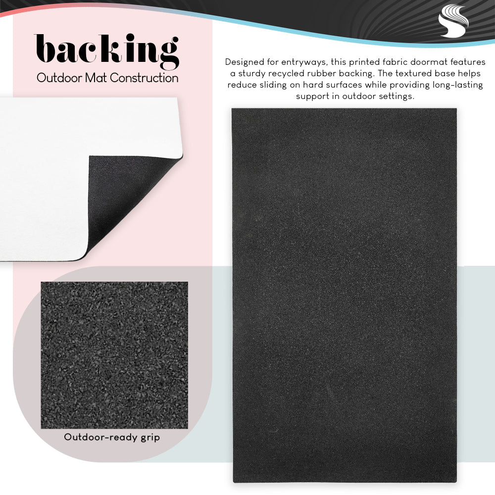 Dana Saulnier | Free Range Children Caution Non-Woven Door Mat