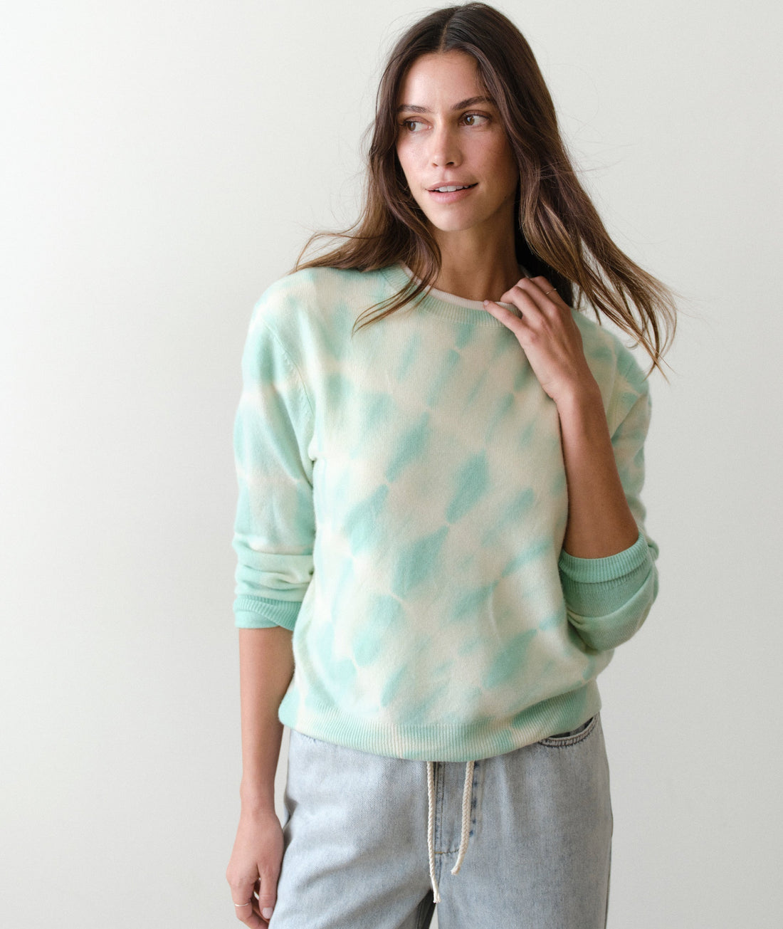 Harper Cashmere Tie Dye Sweater
