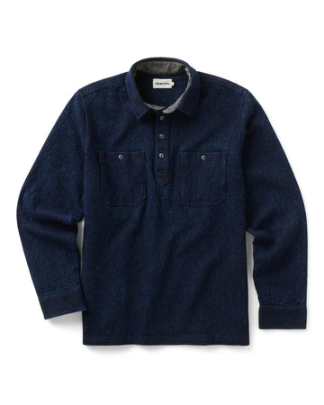 The Canal Popover in Rinsed Indigo
