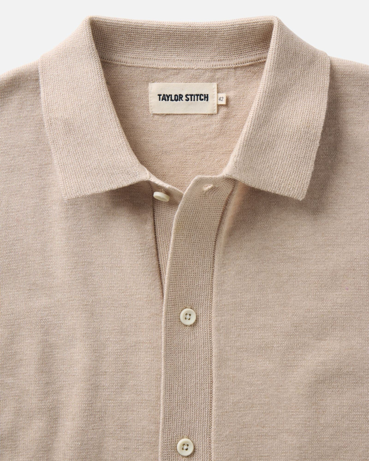 The Nichols Polo in Sable Cotton Cashmere