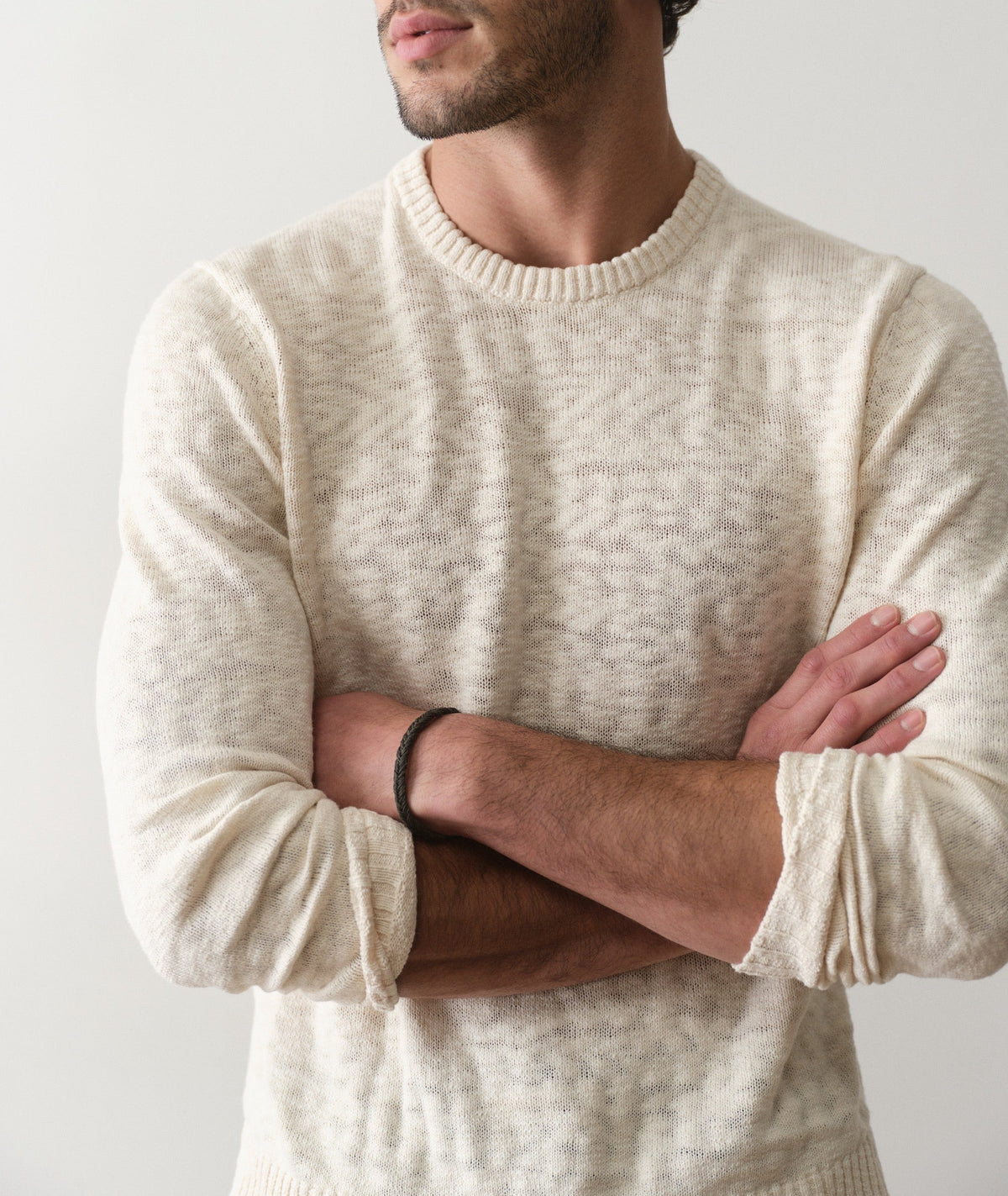 Slub Crew Sweater