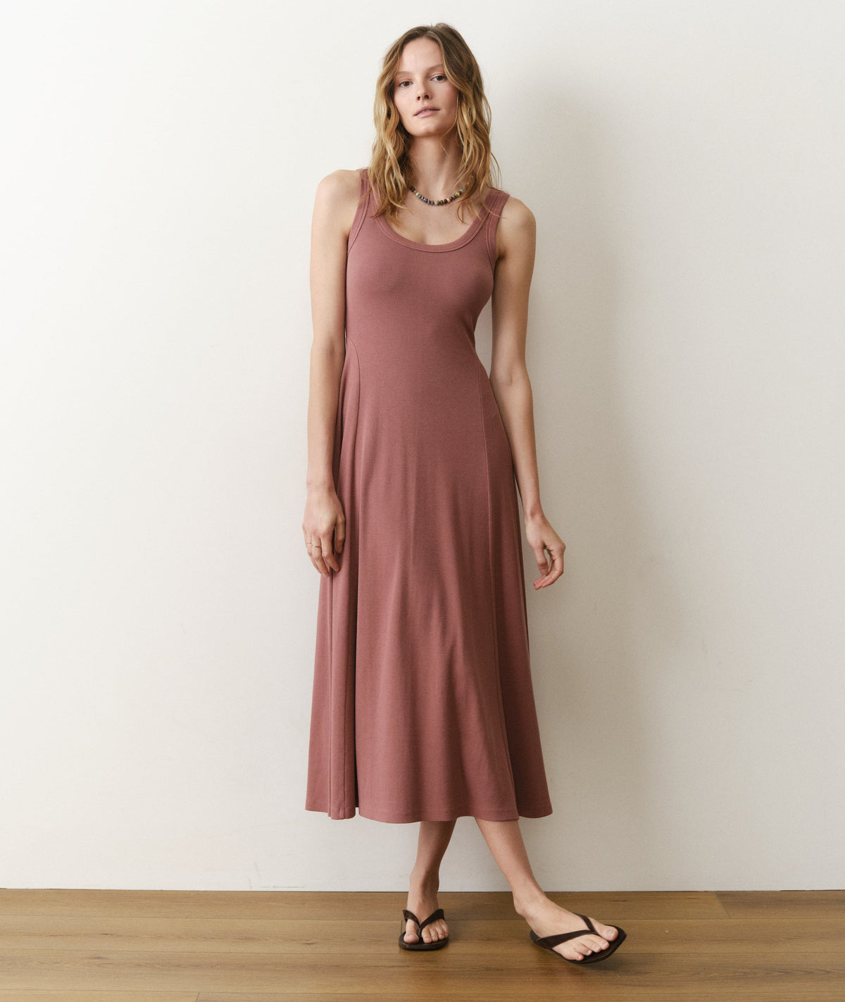 Lexi Rib Fit & Flare Dress