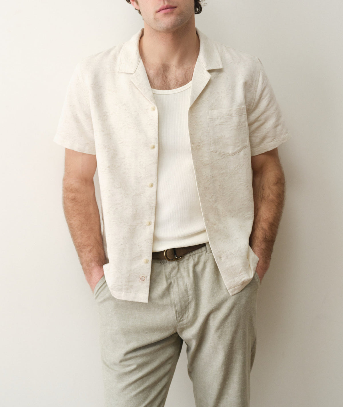 Elio Jacquard Resort Shirt
