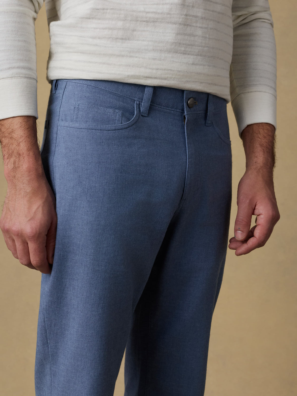 Movement Linen 5-Pocket Pant - Dusk Blue