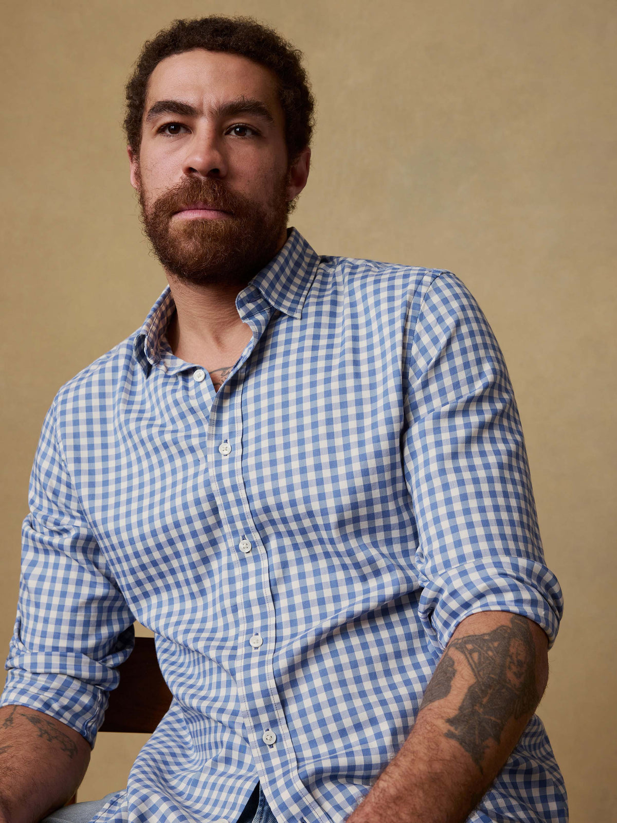 The Movement Shirt - Blue Birch Gingham