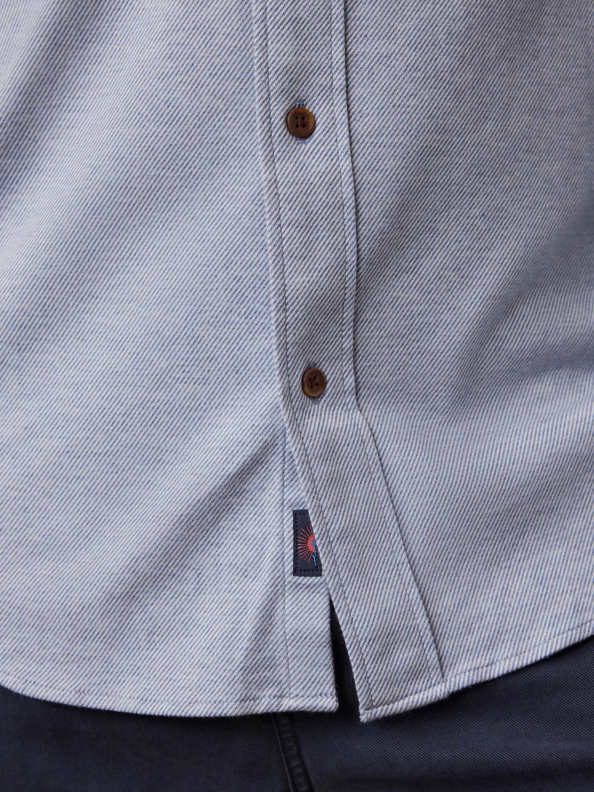 Coastline Knit Shirt - Oceanside Blue