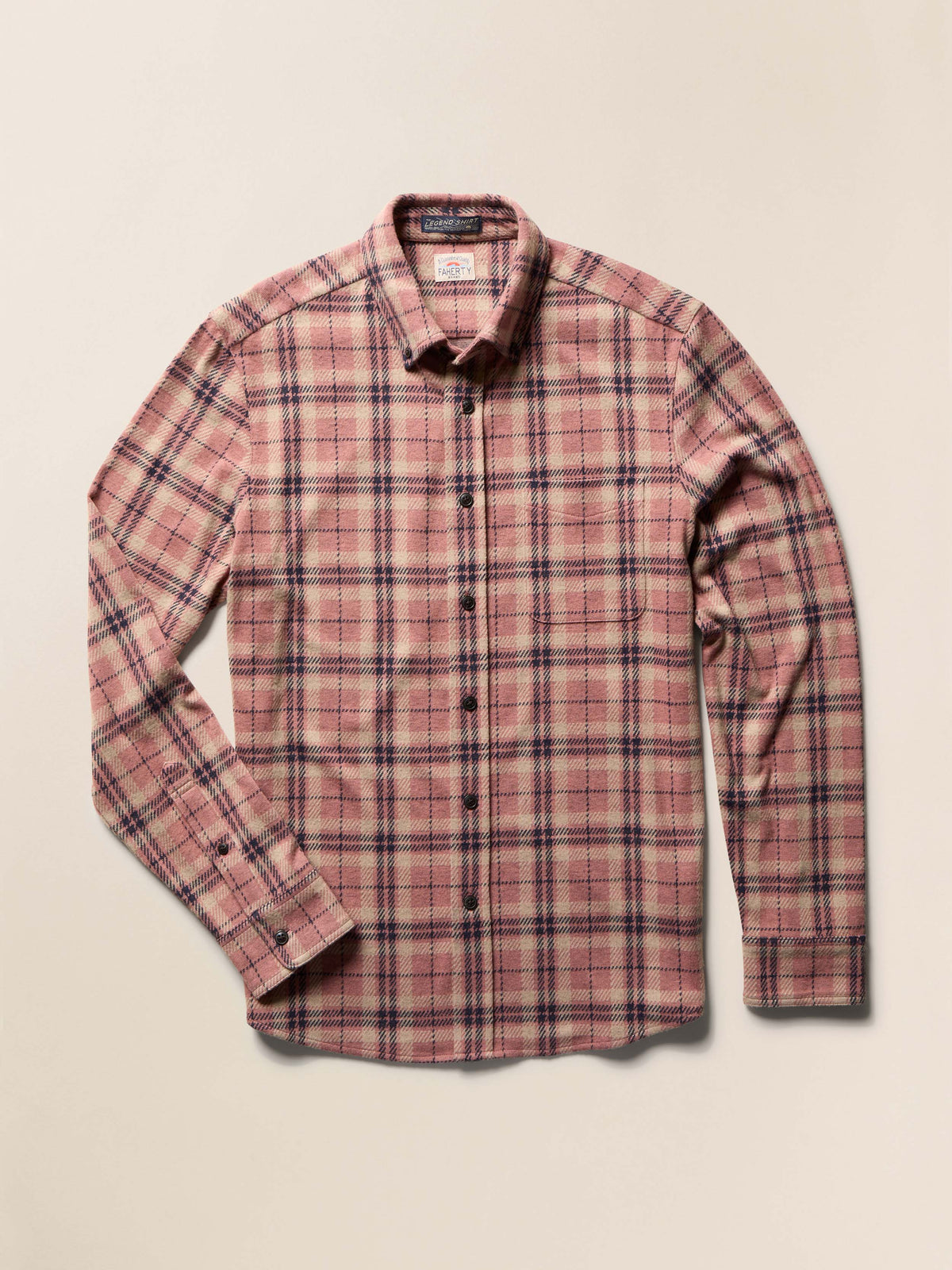 Legend Sweater Shirt (Single Pocket) - Sienna Night Plaid