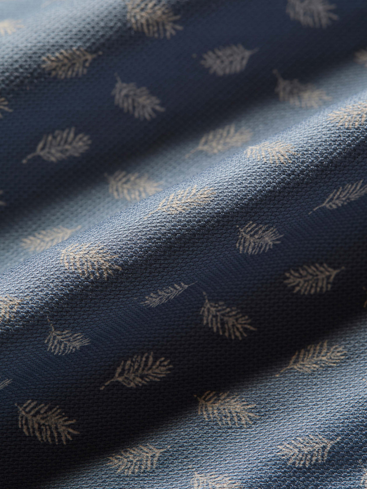 Short-Sleeve Movement Monterey Shirt - Marine Palm Foliage