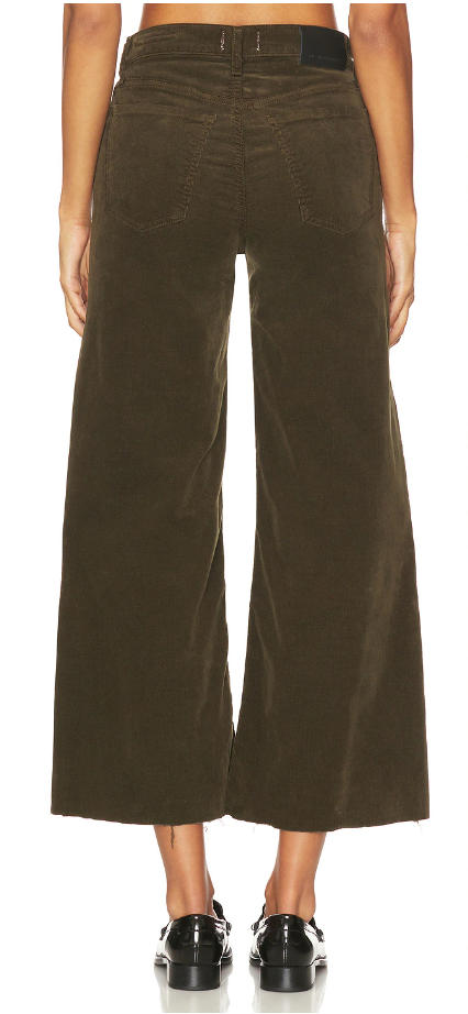 LYRA WIDE LEG CROP IN CORDUROY