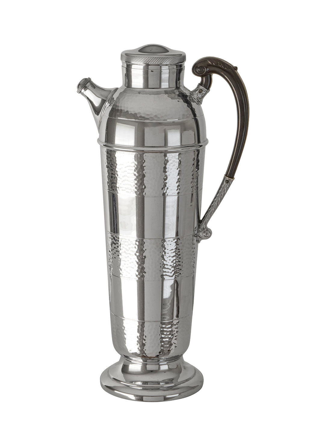 Vintage Art Deco Hammered Cocktail Shaker