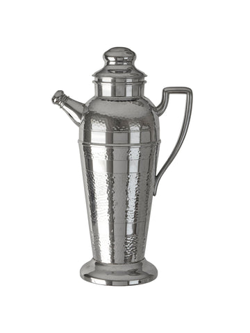 Vintage Art Deco Hammered Cocktail Shaker