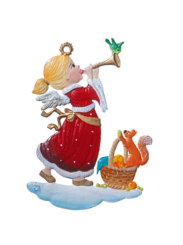 Wilhelm Schweizer Pewter A Call to Christmas Ornament
