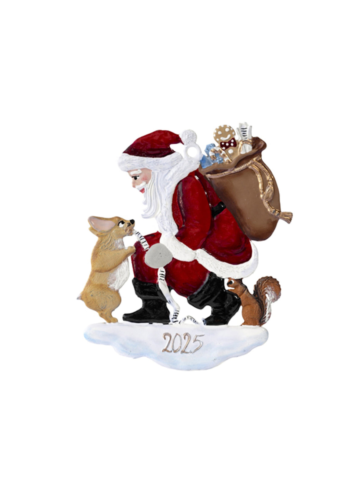Wilhelm Schweizer Pewter Corgi’s Wish List Ornament