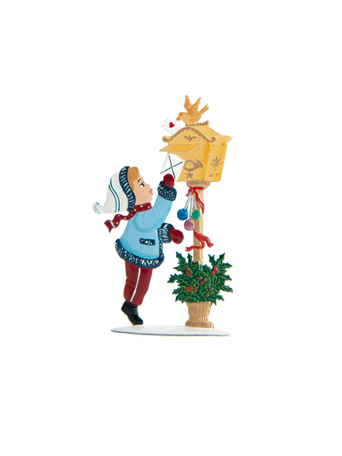 Wilhelm Schweizer Pewter Letter to Santa