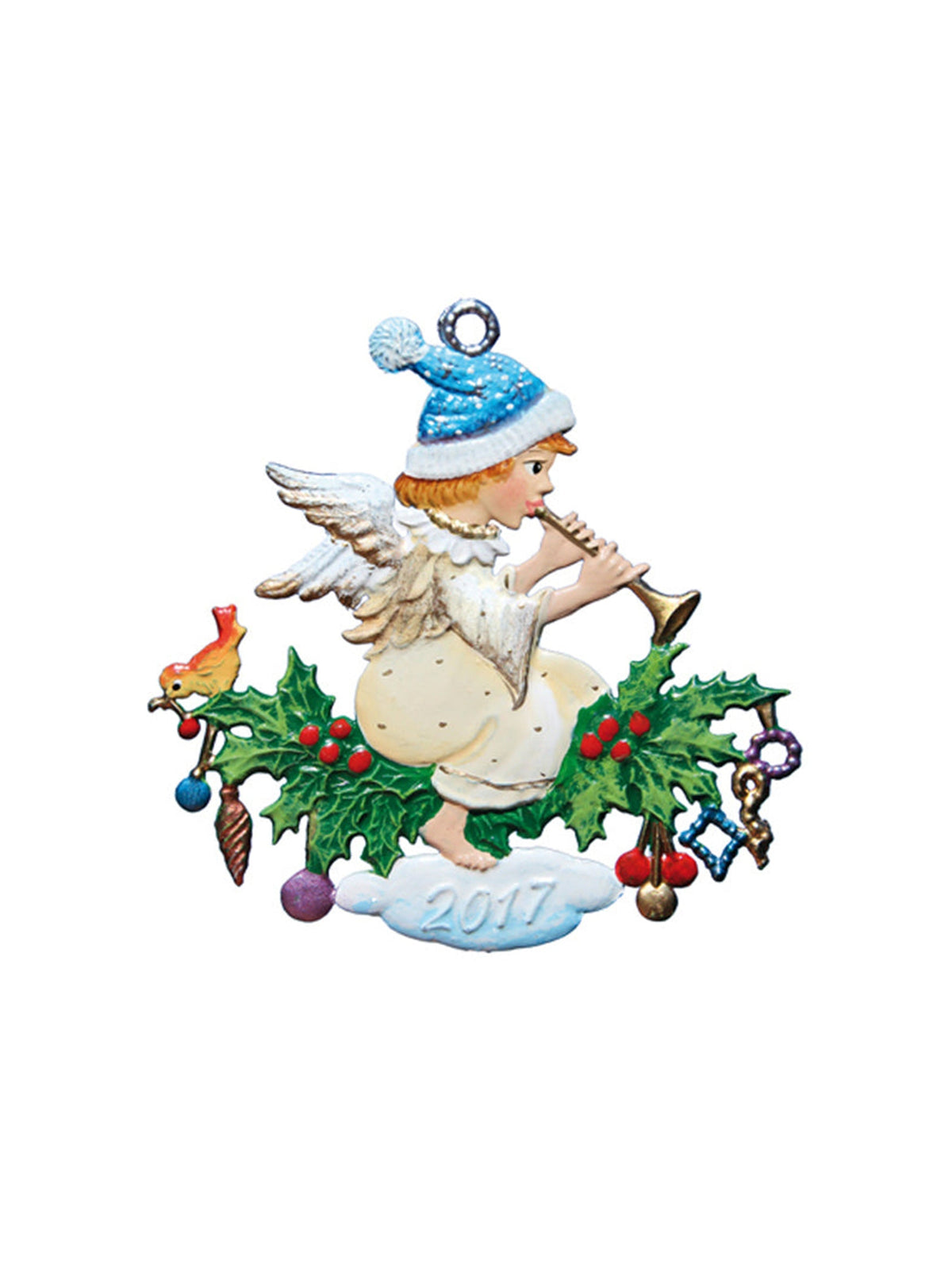 Wilhelm Schweizer Pewter Musical Angel Ornament