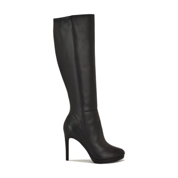 Quizme Platform Leather Boots