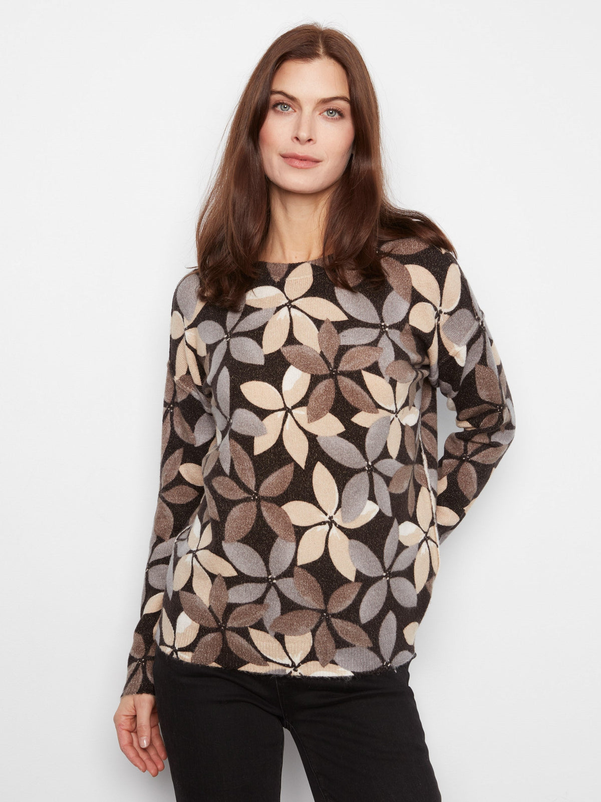 Reversible Printed Sweater - Selva