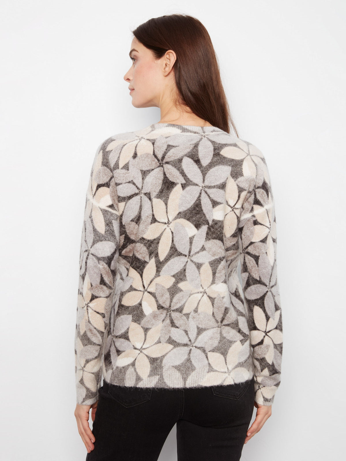 Reversible Printed Sweater - Selva