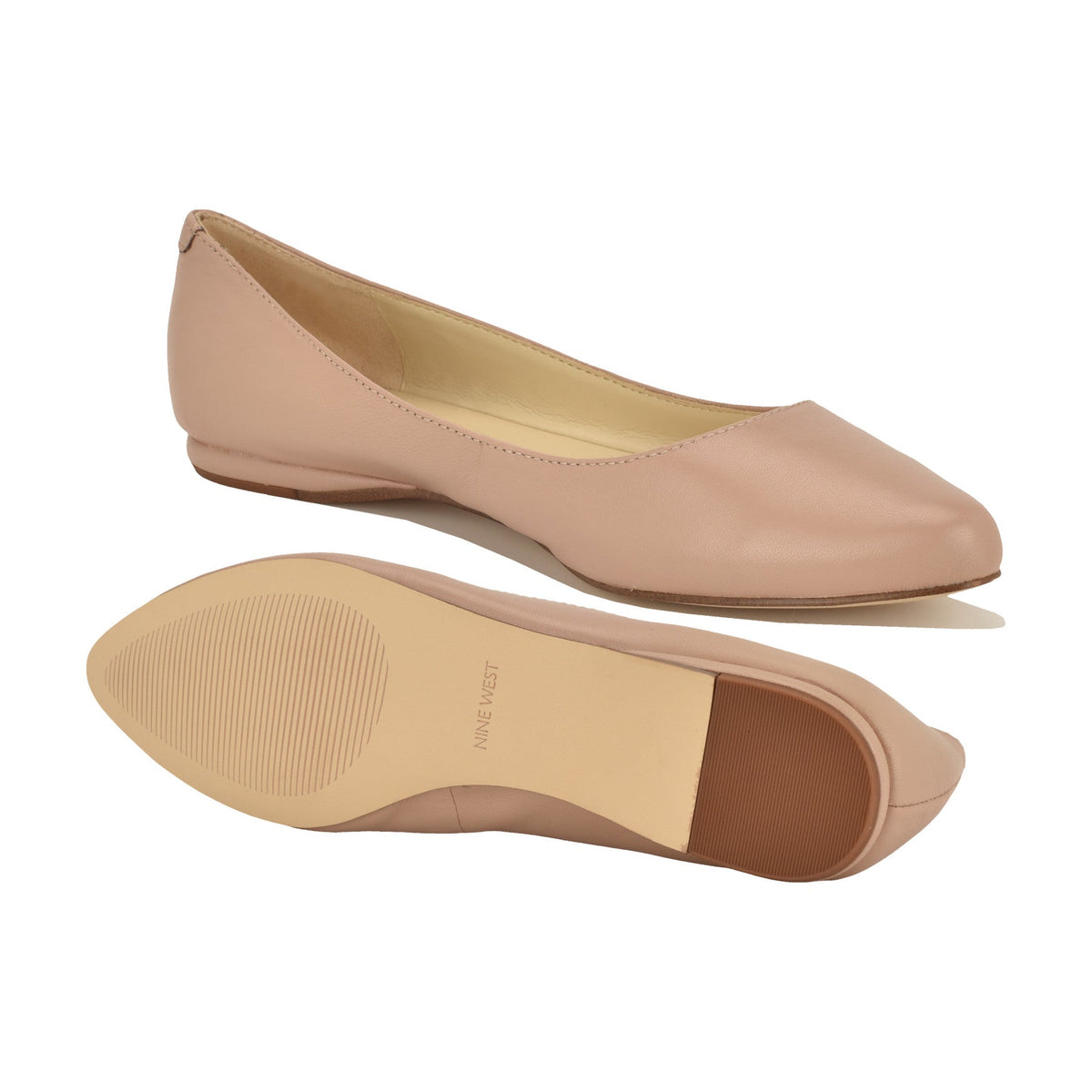 Speakup Almond Toe Flats