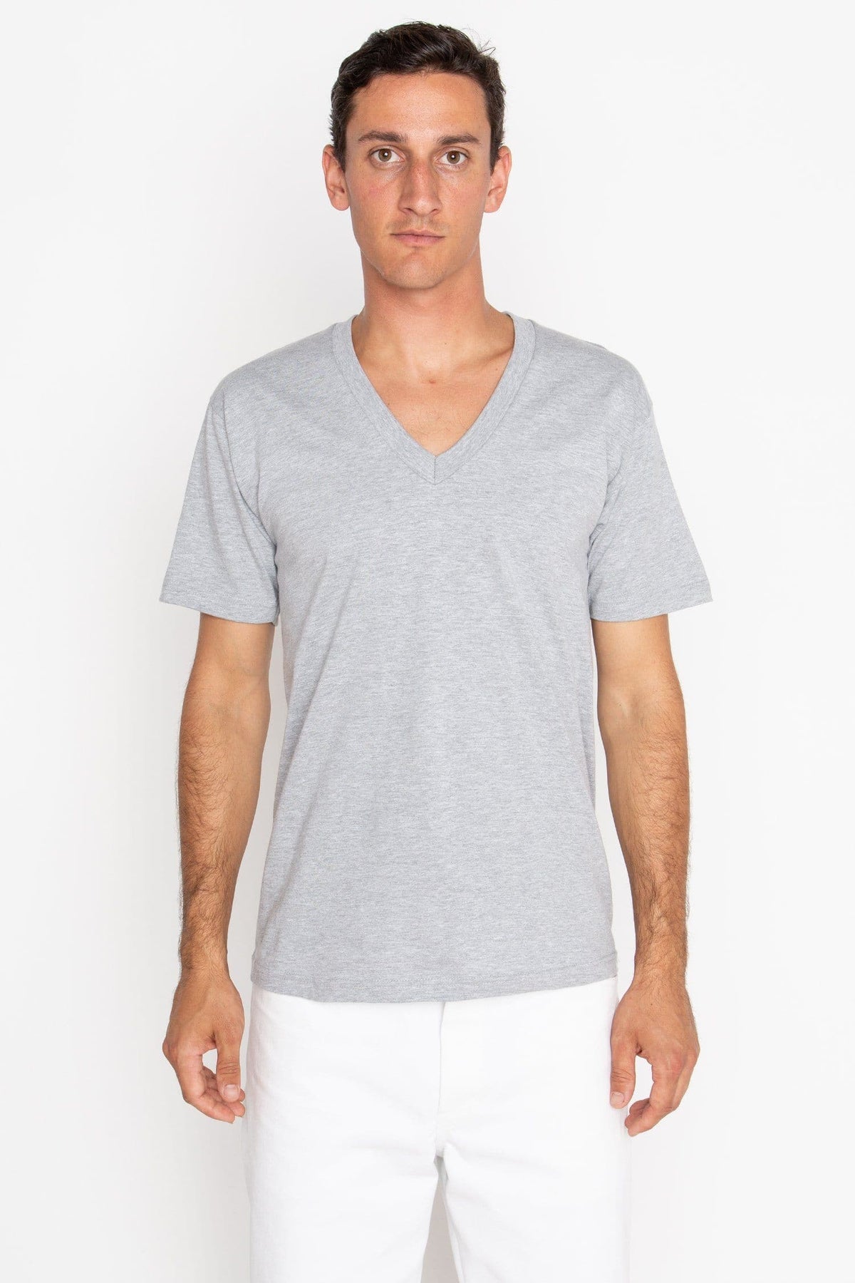 24056 - Fine Jersey V-Neck T-Shirt