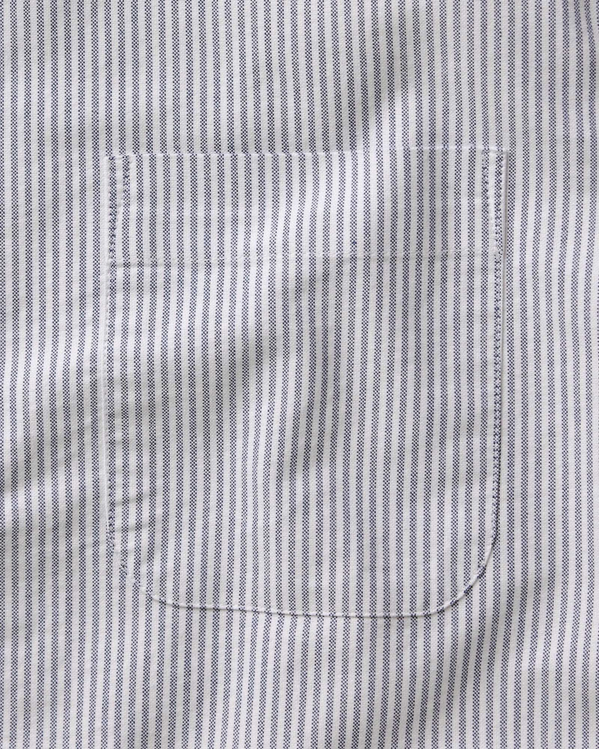The Jack in Navy University Stripe Everyday Oxford