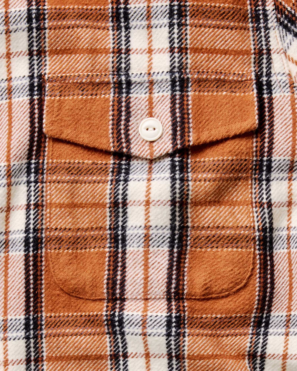 The Crater Shirt in Brick Plaid