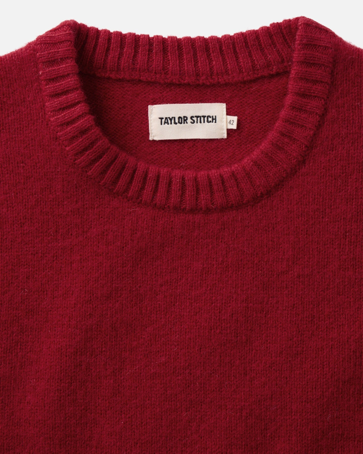 The Eastmoor Sweater in Claret Wool