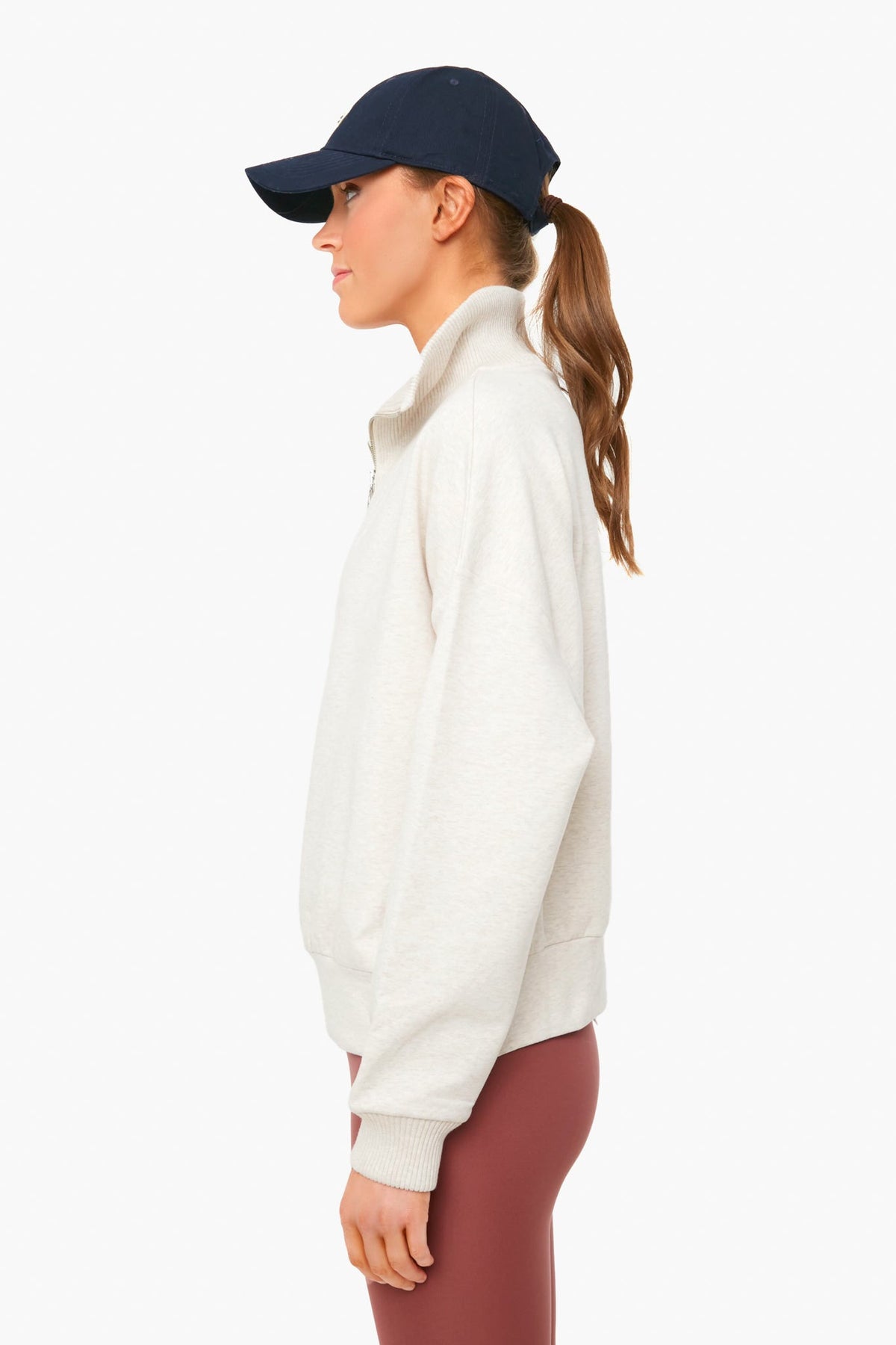 Ivory Marl Miller Sweat