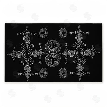 El Perkin | Symmetrical Fractal Elementals Non-Woven Door Mat