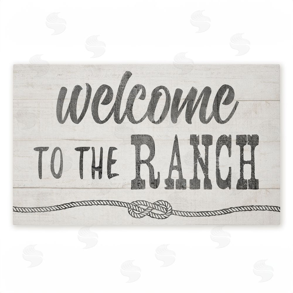 CAD Designs | Rustic Welcome Ranch Entry Non-Woven Door Mat