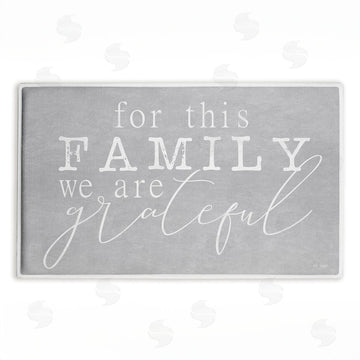 Jaxn Blvd. | For This Family Gratitude Plush Bath Mat