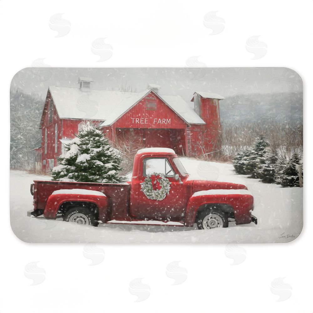 Lori Deiter | Christmas Tree Farm & Truck Anti-Fatigue Mat