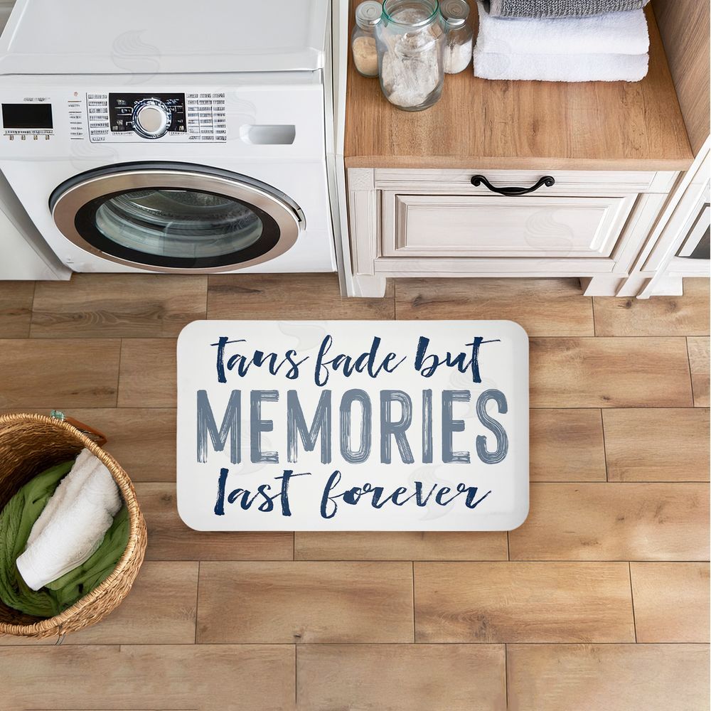 Lettered and Lined | Tans Fade But Memories Last Anti-Fatigue Mat