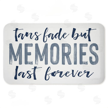 Lettered and Lined | Tans Fade But Memories Last Anti-Fatigue Mat