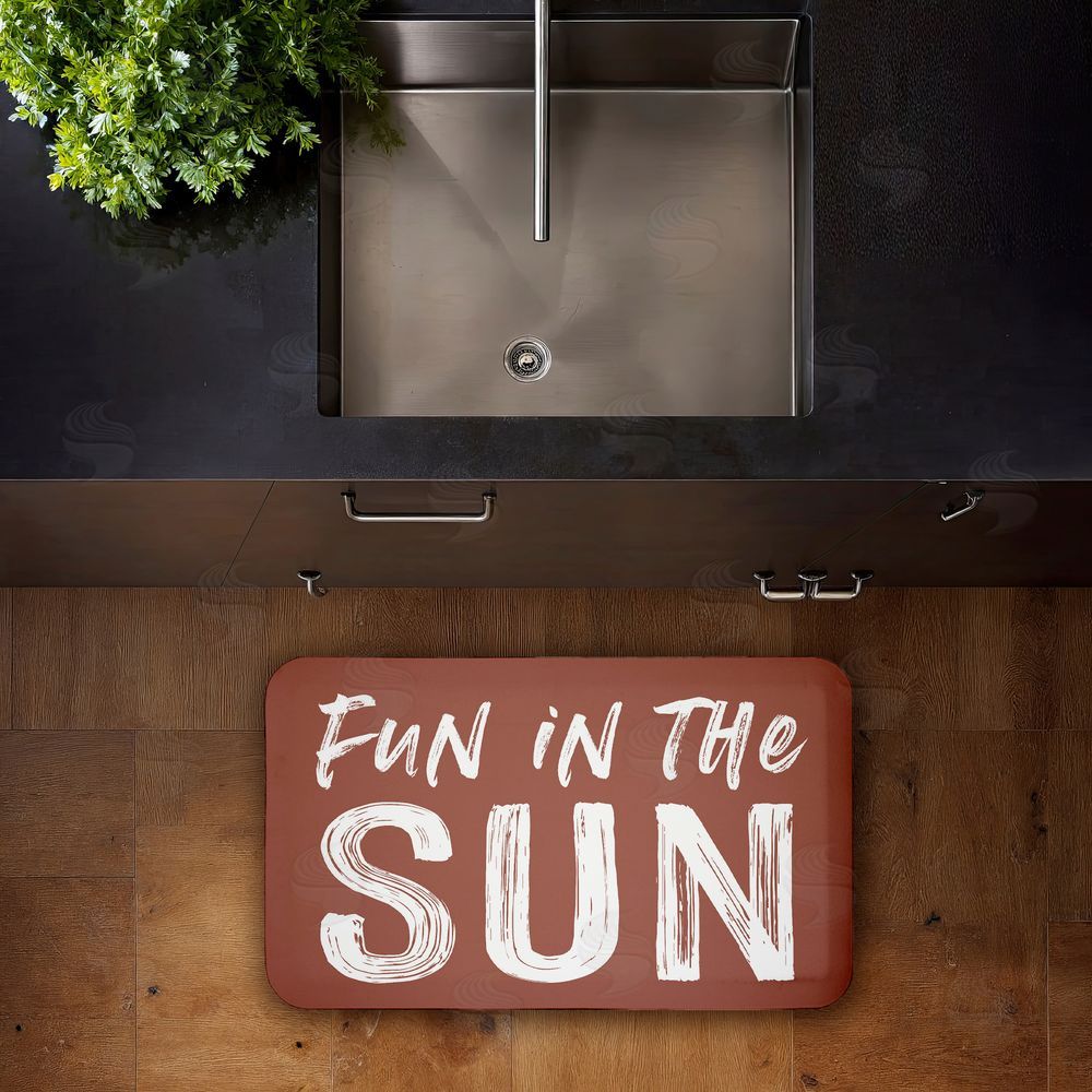 Lettered and Lined | Fun In The Sun Sentiment Anti-Fatigue Mat