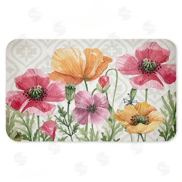 Kim Allen | Poppy Place on Geometric Anti-Fatigue Mat