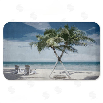 Denise Brown | X Marks The Spot Palms Anti-Fatigue Mat