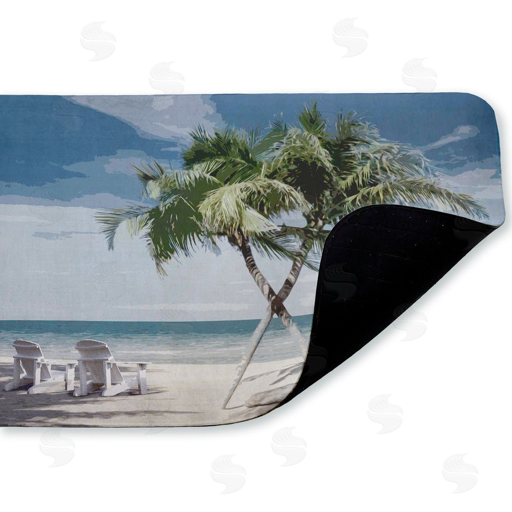 Denise Brown | X Marks The Spot Palms Anti-Fatigue Mat