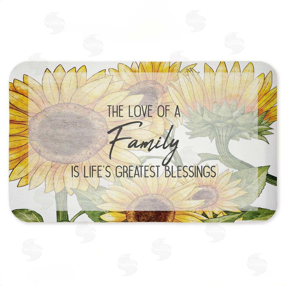 Kim Allen | Love Of Family Sentiment Anti-Fatigue Mat