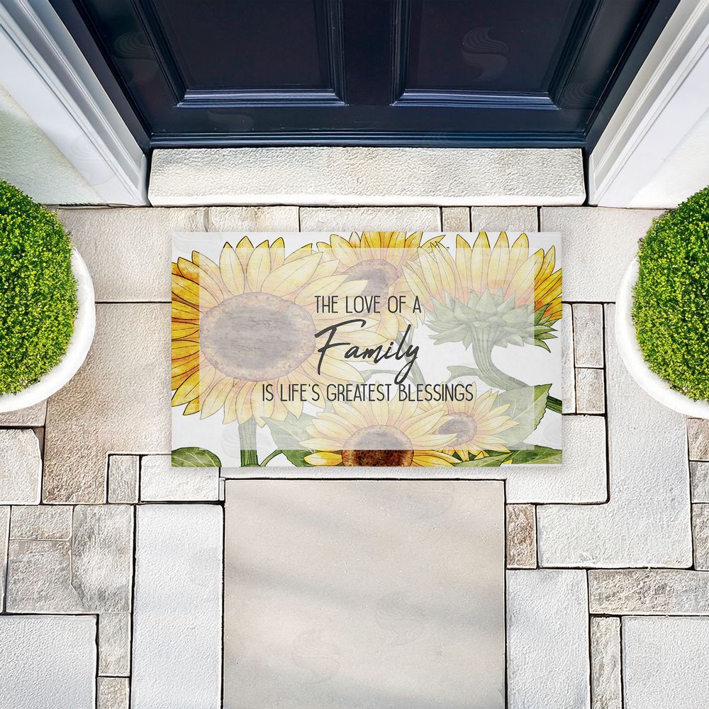 Kim Allen | Love Of Family Sentiment Non-Woven Door Mat