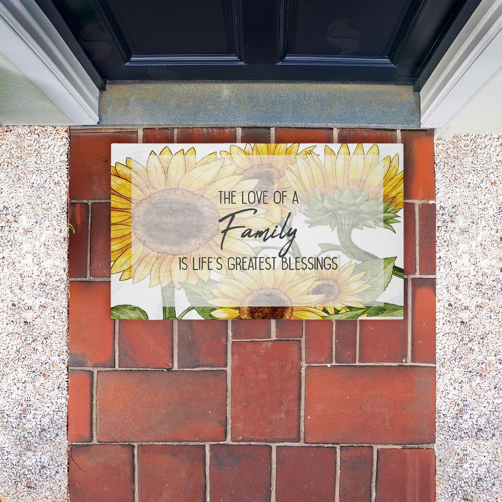 Kim Allen | Love Of Family Sentiment Non-Woven Door Mat