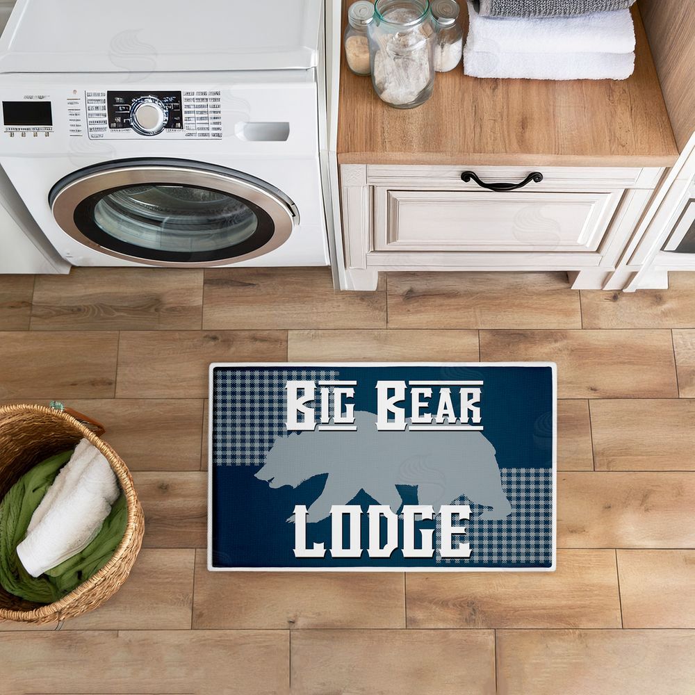 Kim Allen | Big Bear Lodge Plush Bath Mat