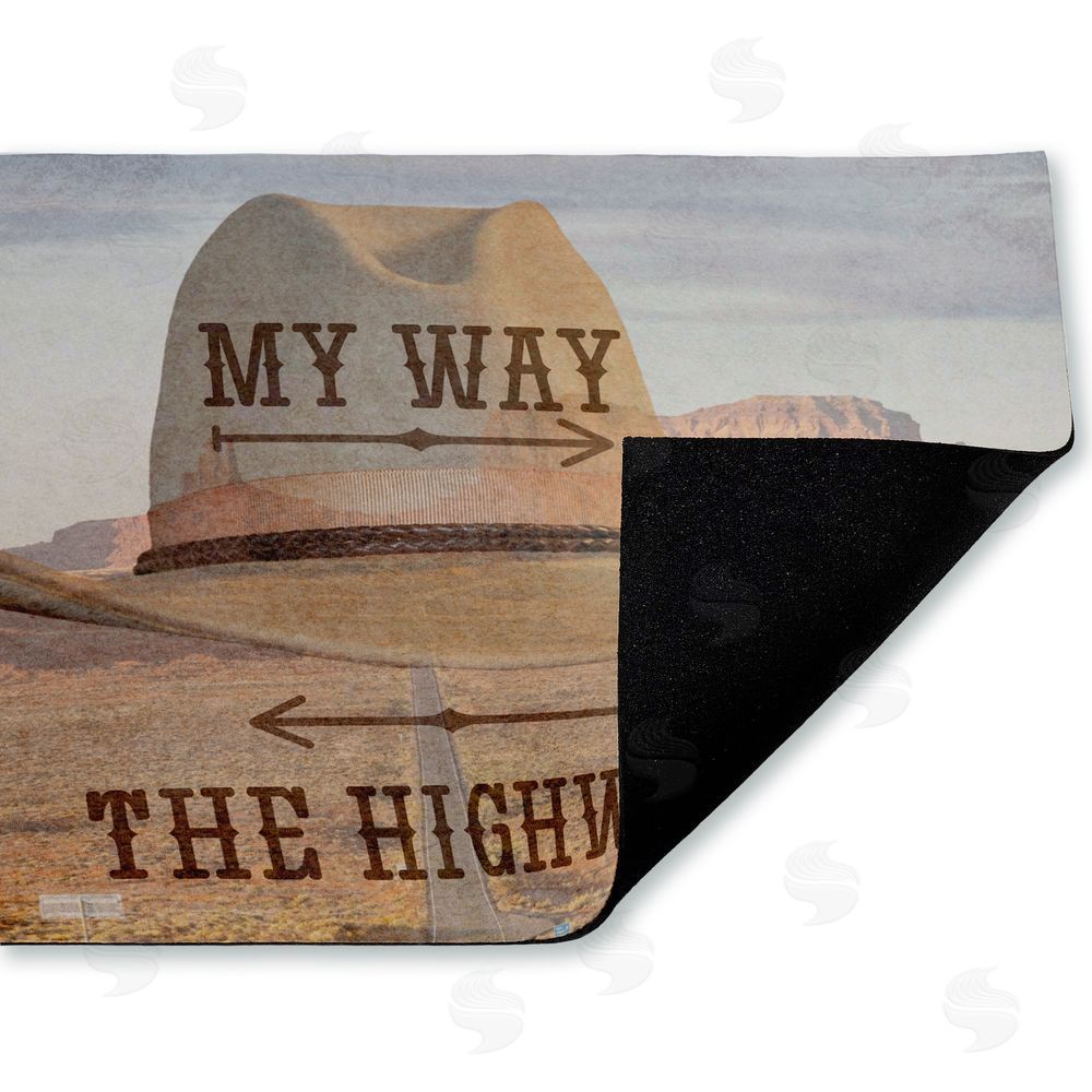 Marcus Prime | My Way Or The Highway Non-Woven Door Mat