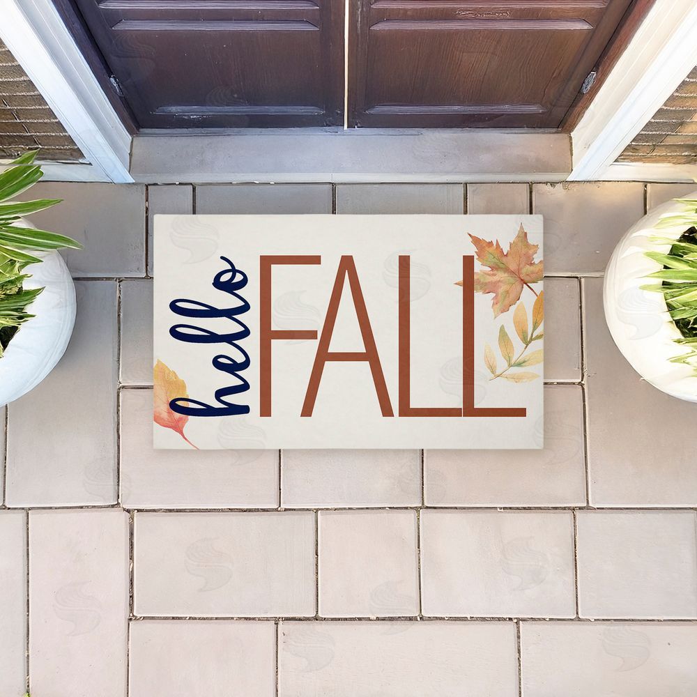 Kim Allen | Hello Fall Greeting Non-Woven Door Mat