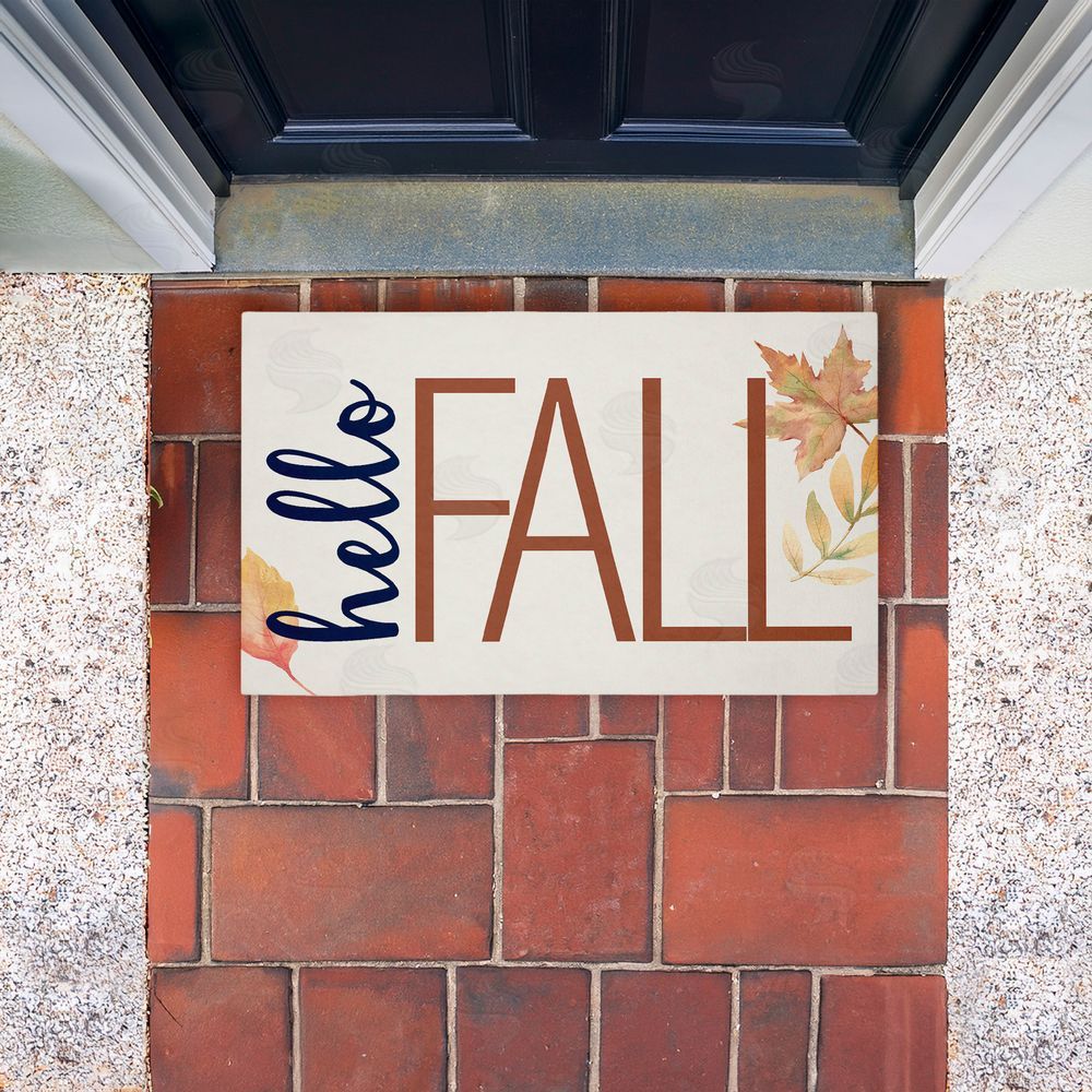 Kim Allen | Hello Fall Greeting Non-Woven Door Mat
