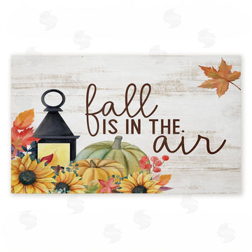 Kim Allen | Fall Is In The Air Lantern Non-Woven Door Mat