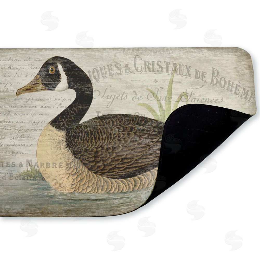 Suzanne Nicoll | French Goose Vintage Motif Anti-Fatigue Mat