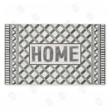 Chad Barrett | Classic Tile Vibes Entry Non-Woven Door Mat