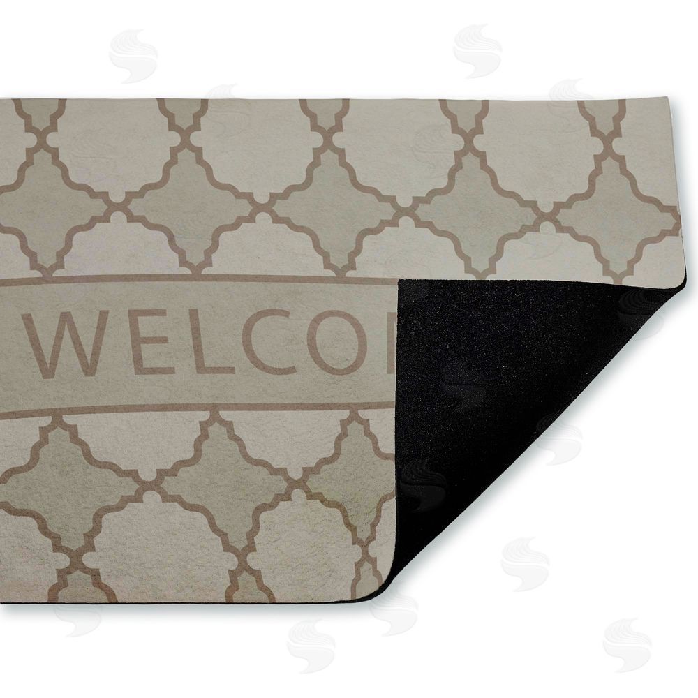Tim Coffey | Geometric Mod Welcome Non-Woven Door Mat