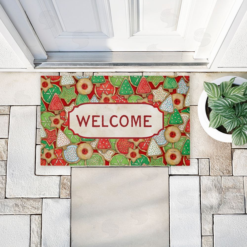 Tim Coffey | Holiday Cookies Welcome Non-Woven Door Mat